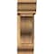 Ekena Millwork Funston Traditional Rough Sawn Bracket w/ Offset Brace, Western Red Cedar, 6"W x 18"D x 18"H BKT0604X18X18FST01RWR - alternate 2